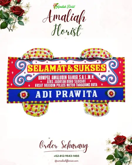 Papan Bunga Ucapan Selamat Besani