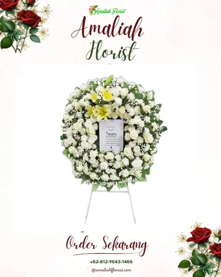 Krans Bunga Duka Besani